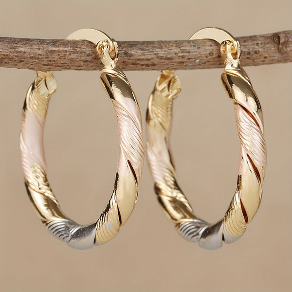 Luxe Gold Hoop Earrings — image 1