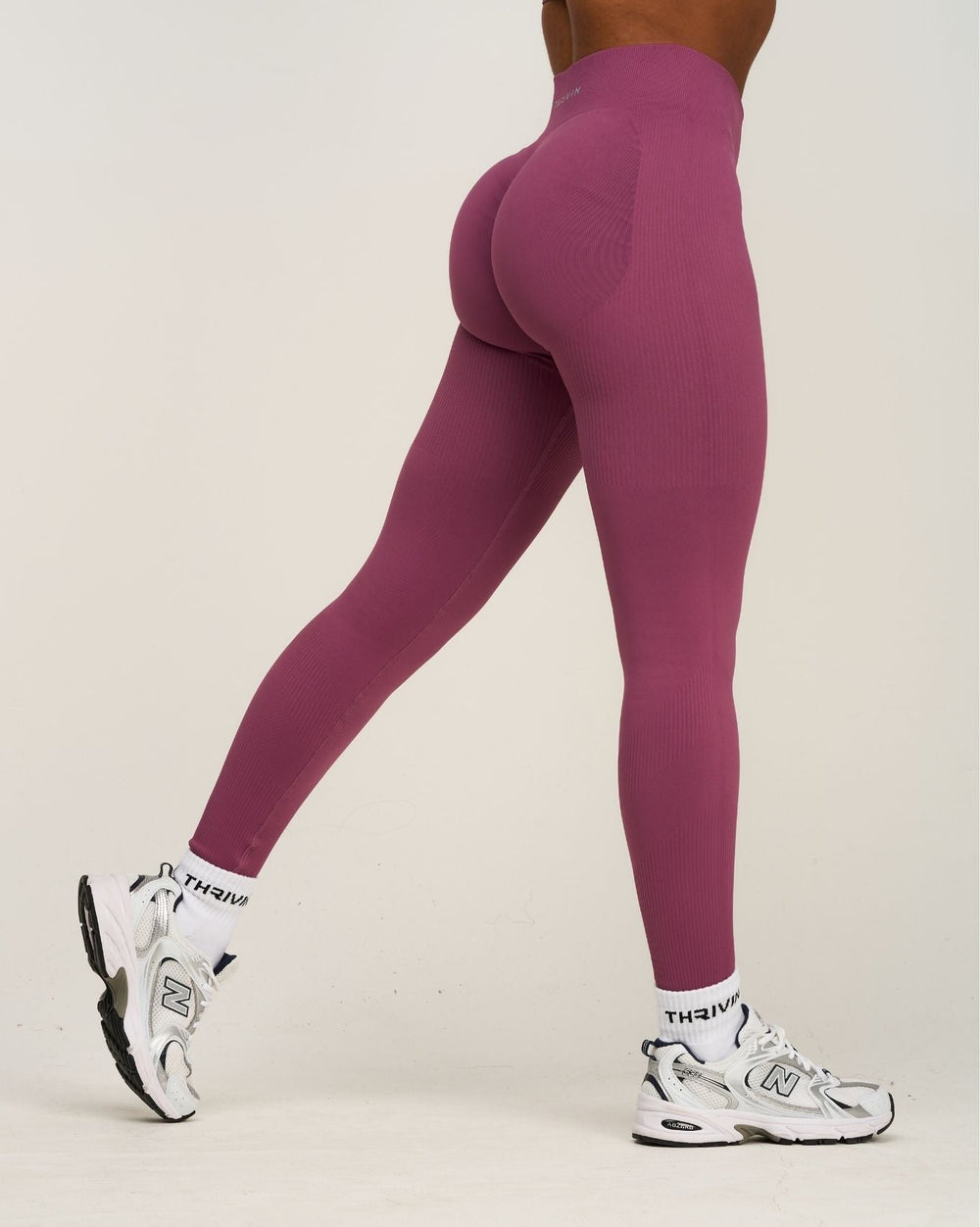 Elevate™ Sculpting Mid Waist Scrunch Leggings | Orchid Mauve