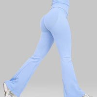 Elevate™ Sculpting Mid V-Waist Scrunch Flare | Glacier