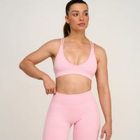 Elevate™ Sculpting Seamless High Apex Bra | Cotton Pink