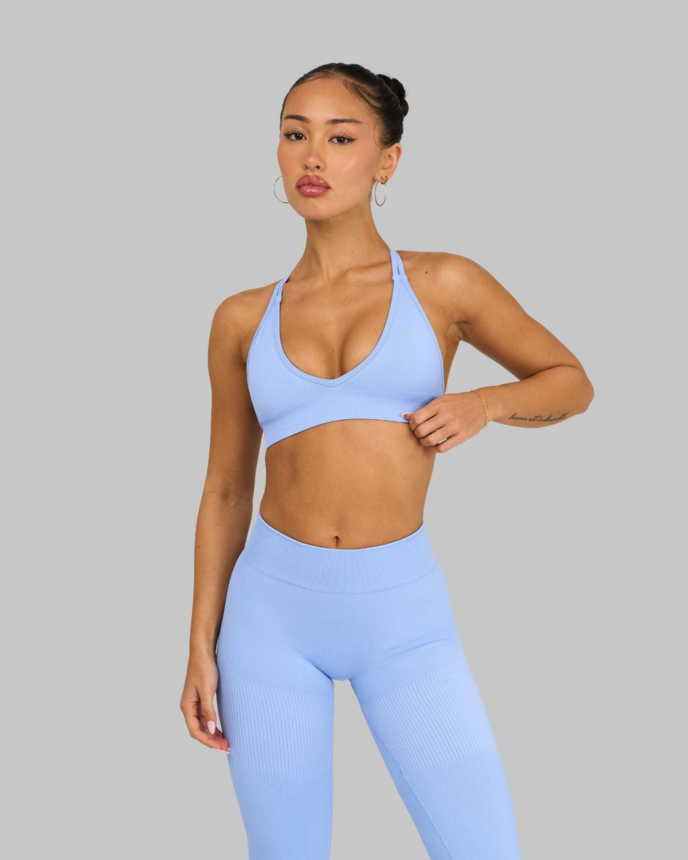 Elevate™ Sculpting Seamless High Apex Bra | Glacier