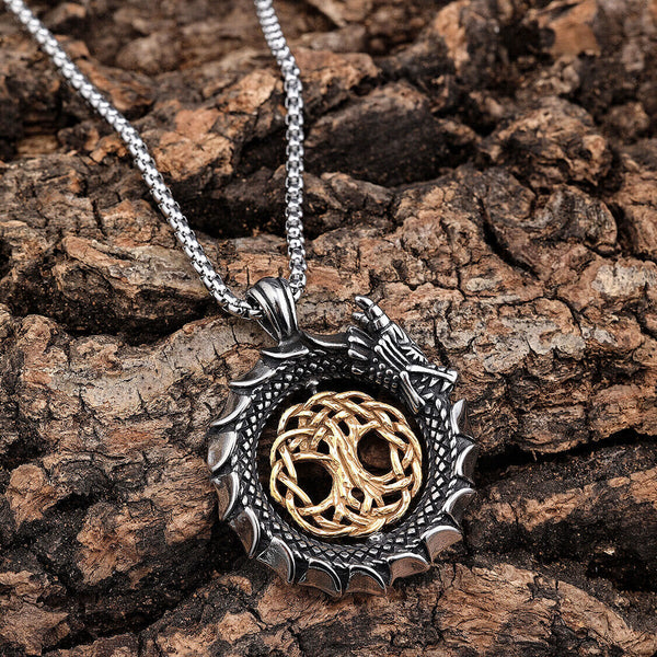 Silver Tree Life Pendant Necklace — image 1