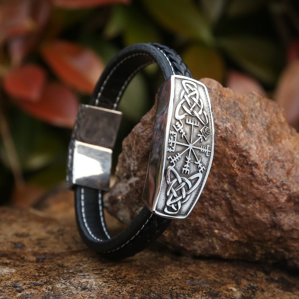 Silver Knot Pattern Bracelet — image 2