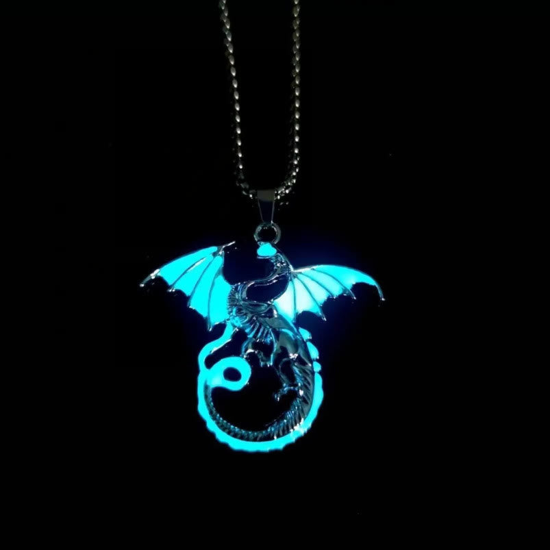 Luminous Flame Dragon Necklace — image 1