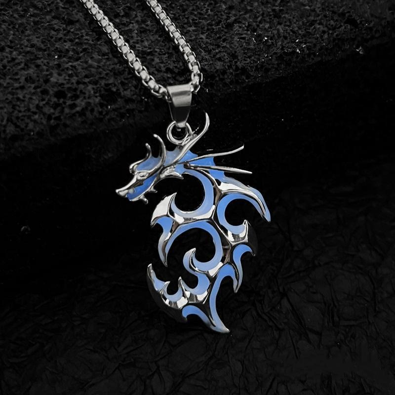 Luminous Flame Dragon Necklace — image 6