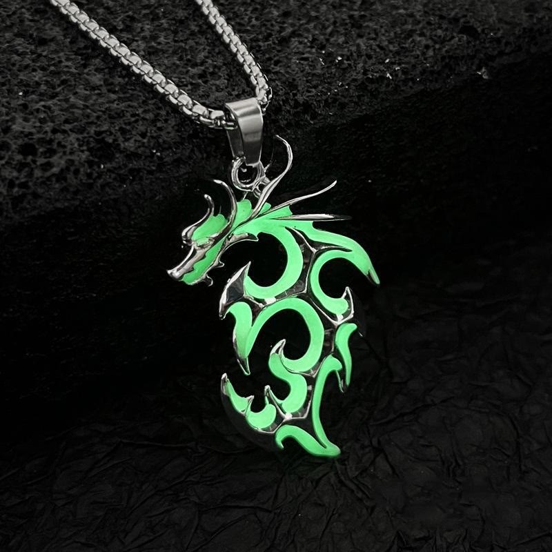 Luminous Flame Dragon Necklace — image 7