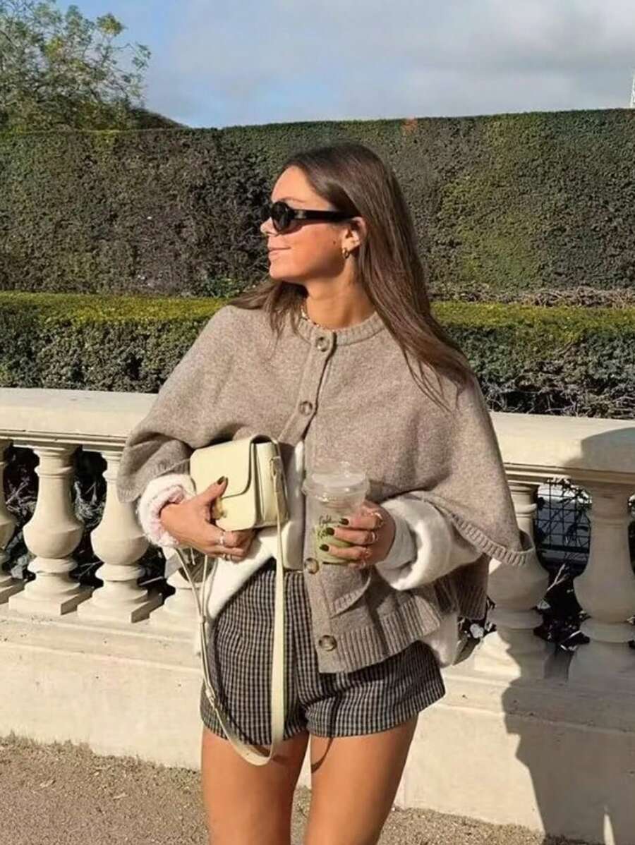 Emery Knit Cape