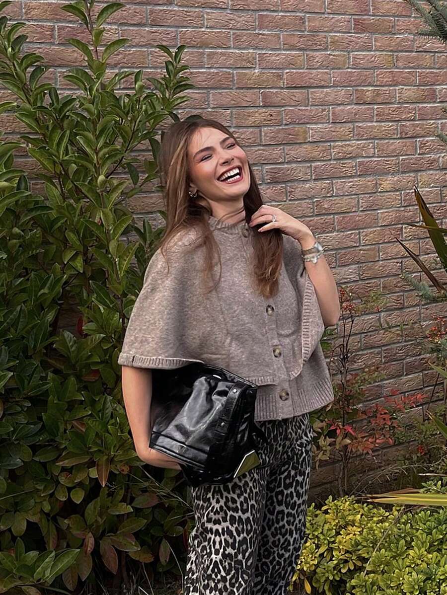 Emery Knit Cape