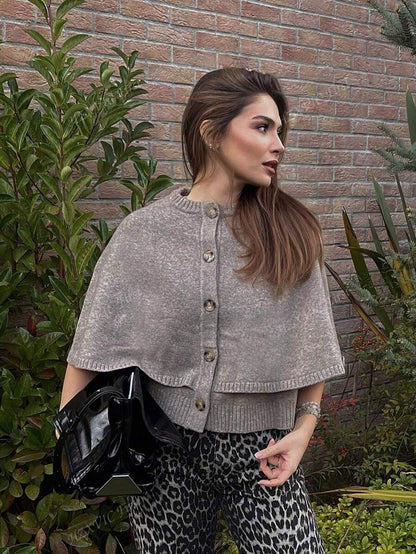 Emery Knit Cape