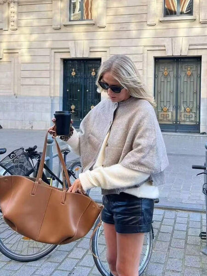 Emery Knit Cape