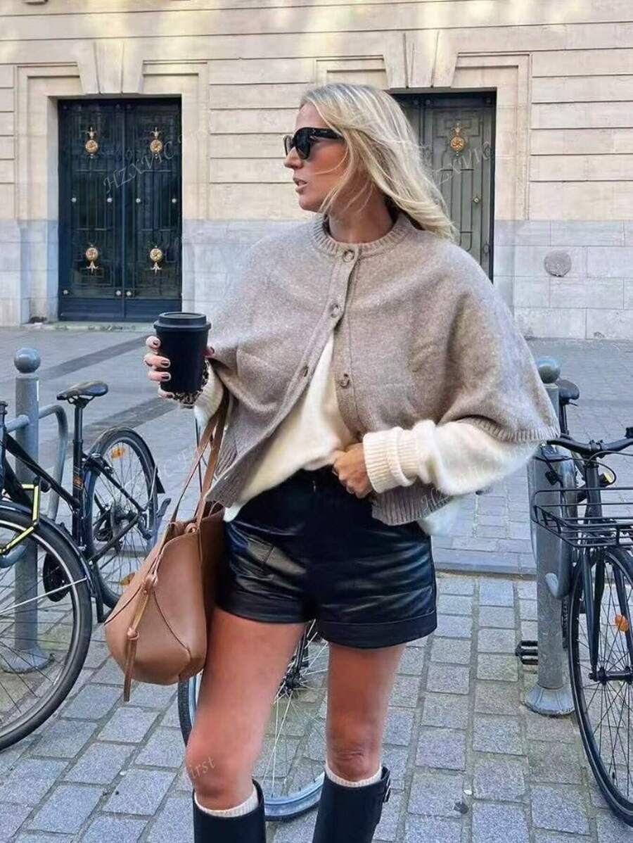 Emery Knit Cape