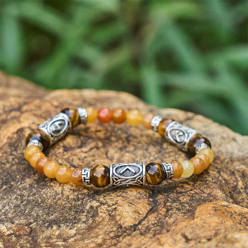 Rune Chromatic Crystal Beaded Bracelet — image 2