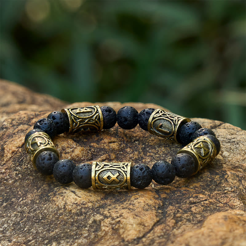 Rune Stone Beaded Bracelet — image 2