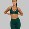 Elevate™ Sculpting Seamless High Apex Bra | Pine Green