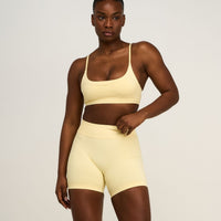 Elevate™ Sculpting Seamless Scoop Neck Bra | Golden Butter