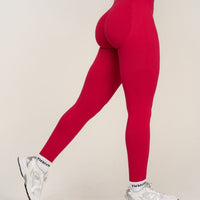 Elevate™ Sculpting Mid Waist Scrunch Leggings | Strawberry