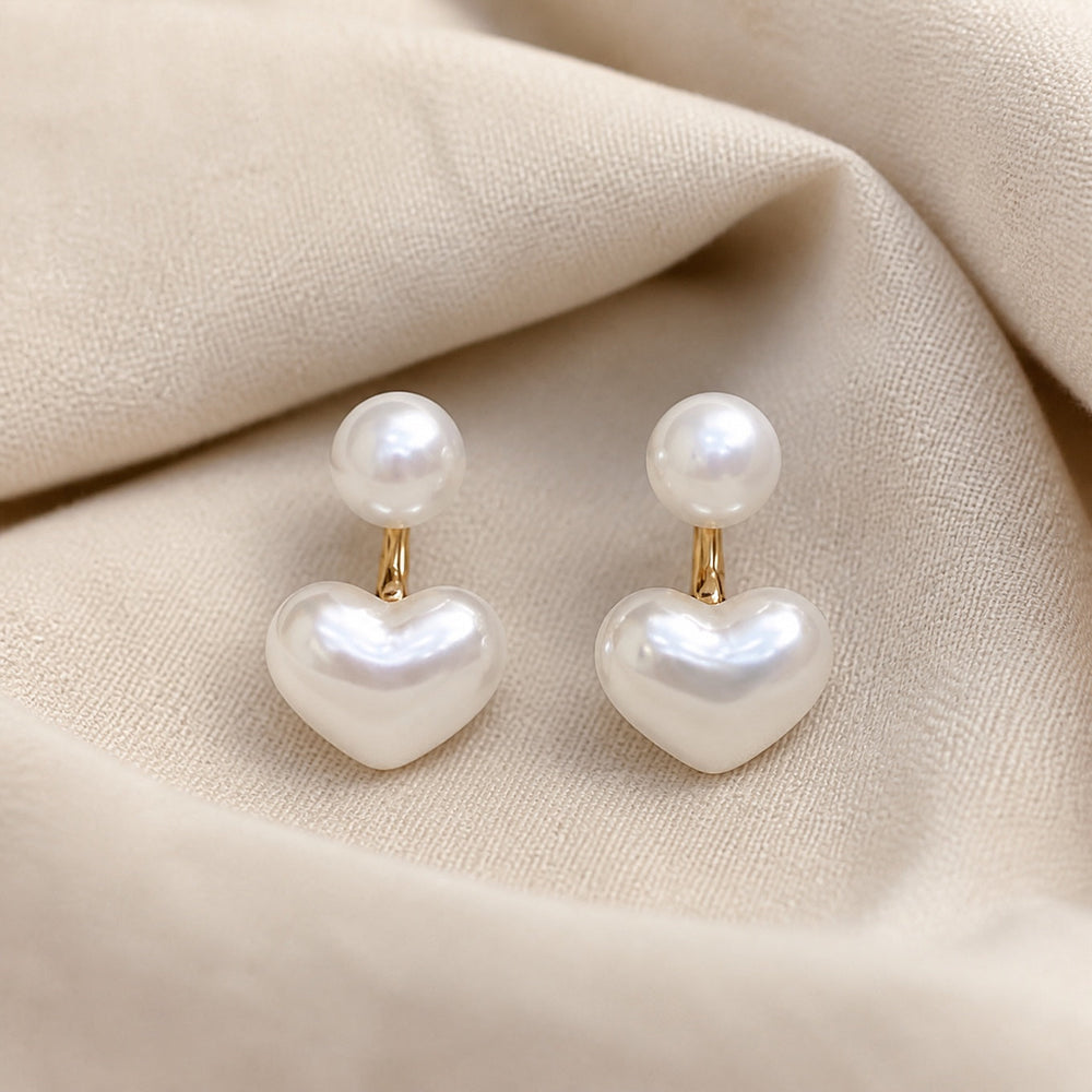 Classic Heart Stud Earrings — image 1