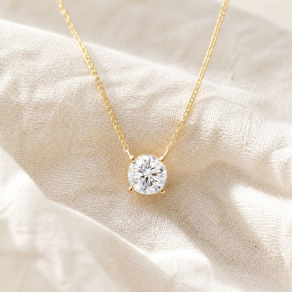 Shimmering Cubic Zirconia Necklace — image 1