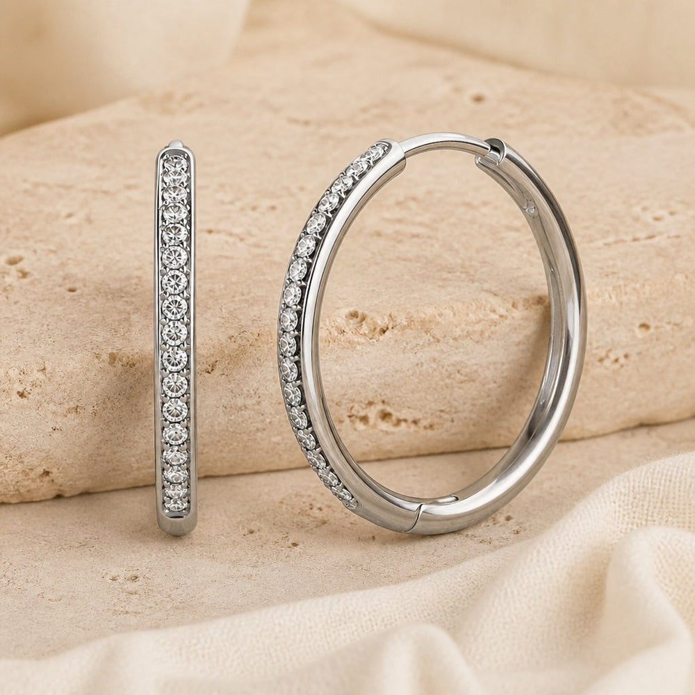 Sorel Pave Gold Timeless Earrings — image 2