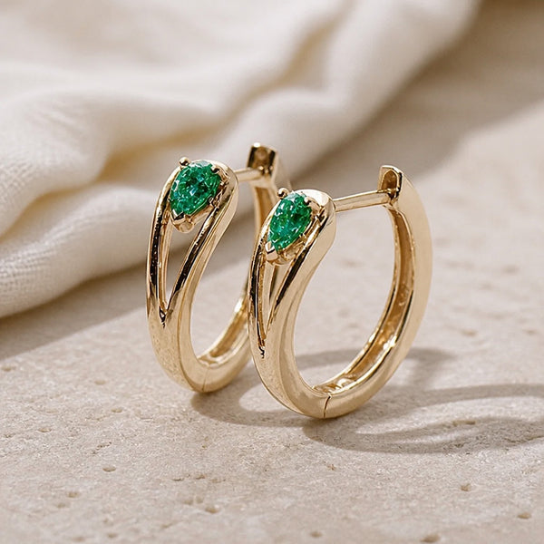 Amara Lavigne Emerald Earrings — image 1