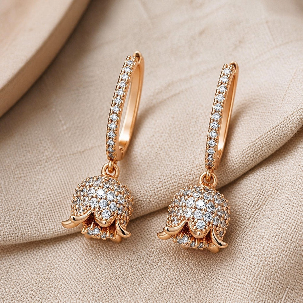 Bright Golden Bells Earrings — image 1