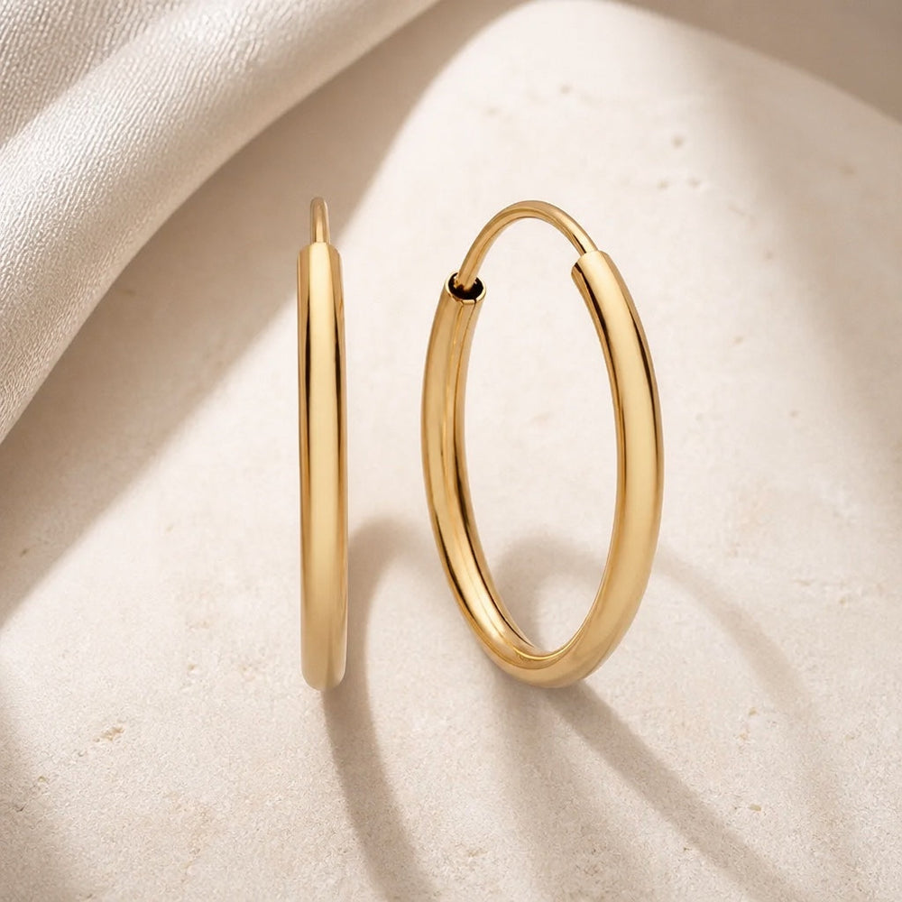 Noemie Sorel White Gold Earrings — image 2