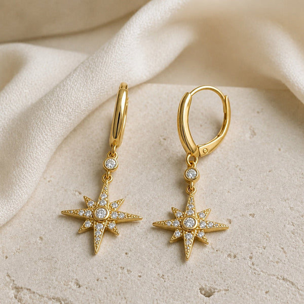 Vudu Star Gold Earrings — image 1