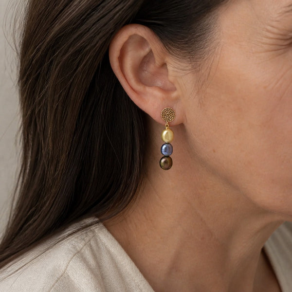 Vintage Pearl Artisan Drops — image 1