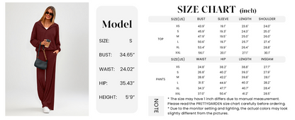 Osonn Women's 2 Piece Fall Lounge Sets Zip Up Hoodie Wide Leg Pants Tracksuit Matching Travel Outfits Clothes