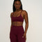 Elevate™ Sculpting Seamless Scoop Neck Bra | Merlot