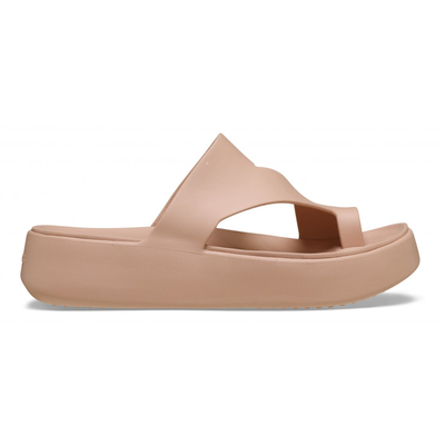 Luna Toe Loop Platform Sandals – Walk Taller, Feel Nothing