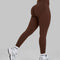 Elevate™ Sculpting Mid Waist Scrunch Leggings | Bourbon Brown