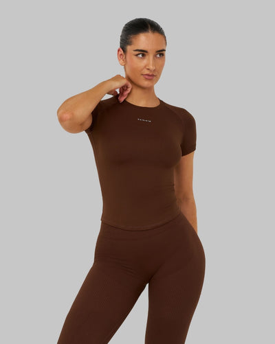 Elevate™ Compression T-shirt | Bourbon Brown