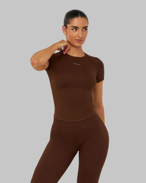 Elevate™ Compression T-shirt | Bourbon Brown