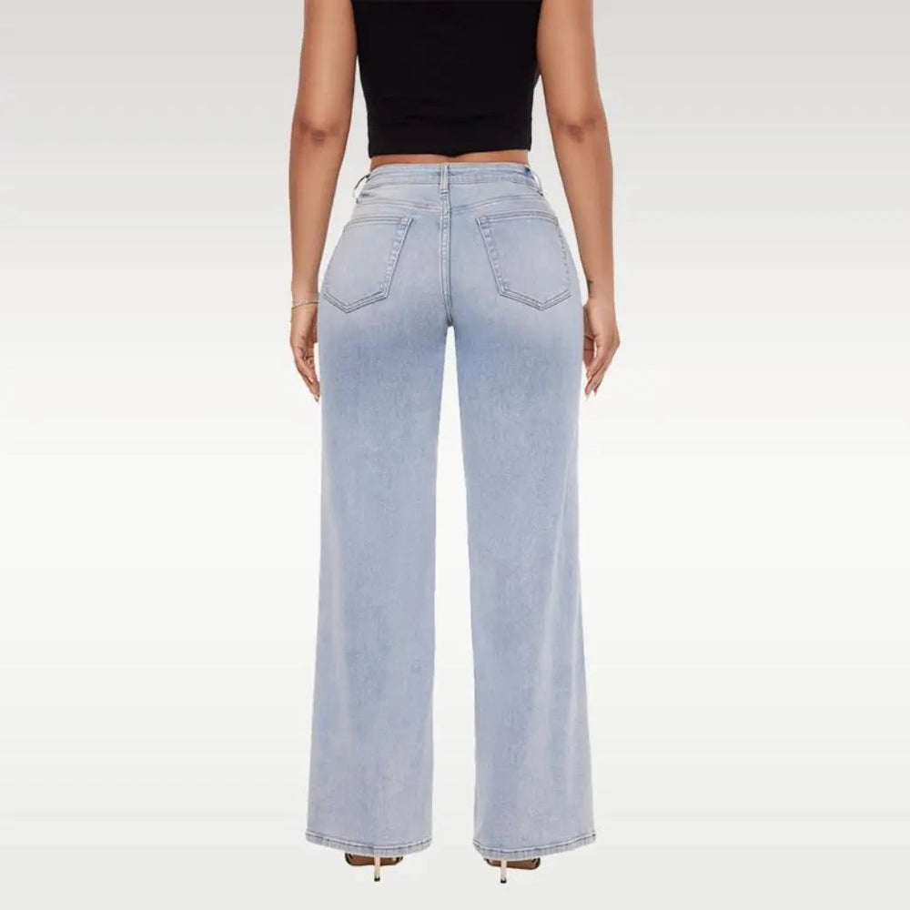 Osonn™ Mid-Low Rise Stretch Wide-Leg Jeans