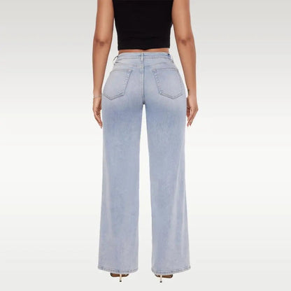 Osonn™ Mid-Low Rise Stretch Wide-Leg Jeans