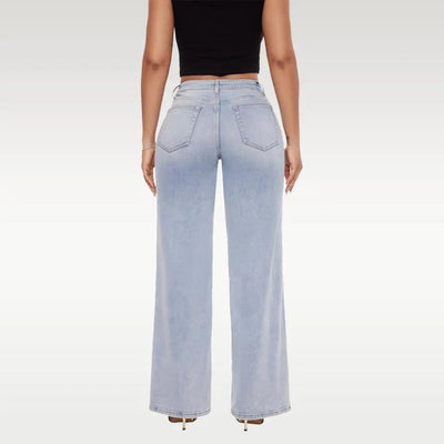 Osonn™ Mid-Low Rise Stretch Wide-Leg Jeans