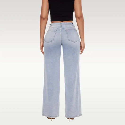 Osonn™ Mid-Low Rise Stretch Wide-Leg Jeans