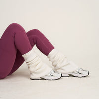 The Essential Collection Wool Blend Legwarmers | Cream