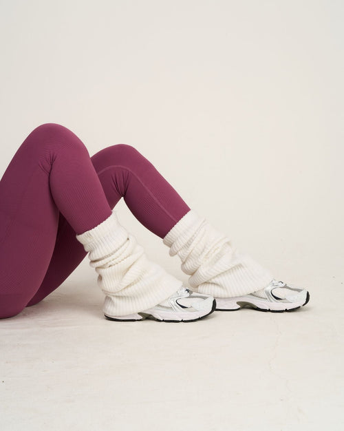 The Essential Collection Wool Blend Legwarmers | Cream