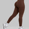Outline V-Waist Leggings | Bourbon Brown