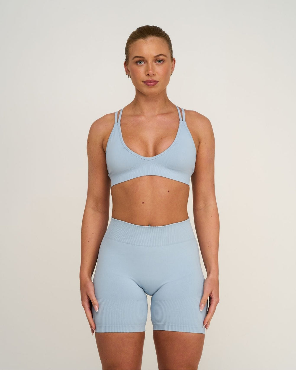 Elevate™ Sculpting Seamless High Apex Bra | Blue Haze