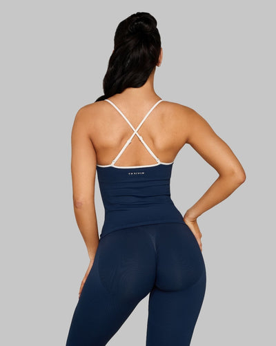 Outline Sweetheart Tanktop | Midnight Navy