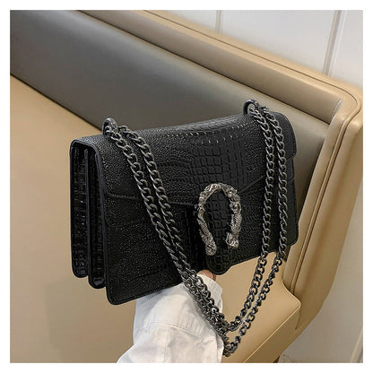 Bootara Women's Chain Flap Bag - Trendy PU Leather Shoulder & Crossbody Purse