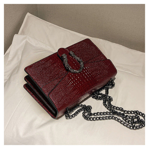 Bootara Women's Chain Flap Bag - Trendy PU Leather Shoulder & Crossbody Purse