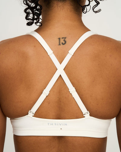Elevate™ Sculpting Medium Impact Multiway Bra | Cream