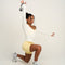 Elevate™ Sculpting Seamless V-Neck Top | Cream