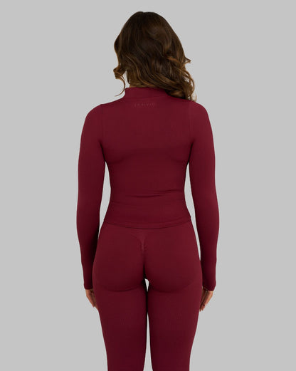 Elevate™ Sculpting Seamless Jacket | Fine Wine