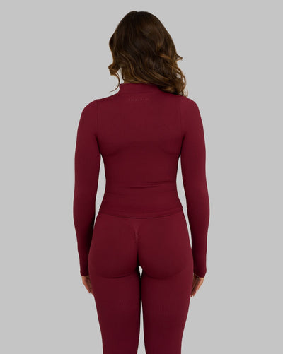 Elevate™ Sculpting Seamless Jacket | Fine Wine