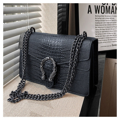 Bootara Women's Chain Flap Bag - Trendy PU Leather Shoulder & Crossbody Purse